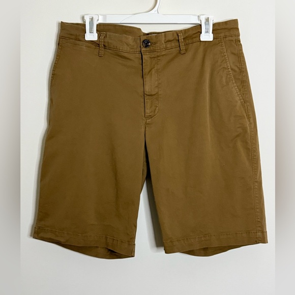 Goodfellow & Co Other - {Goodfellow & Co}-Size:34-Men's Brown Flat Front Shorts